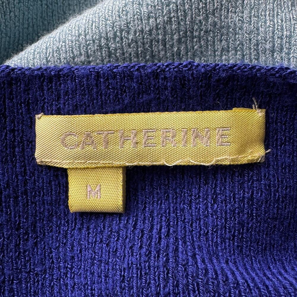 CATHERINE Knit Blue Color Block Tank Top - Picture 6 of 6